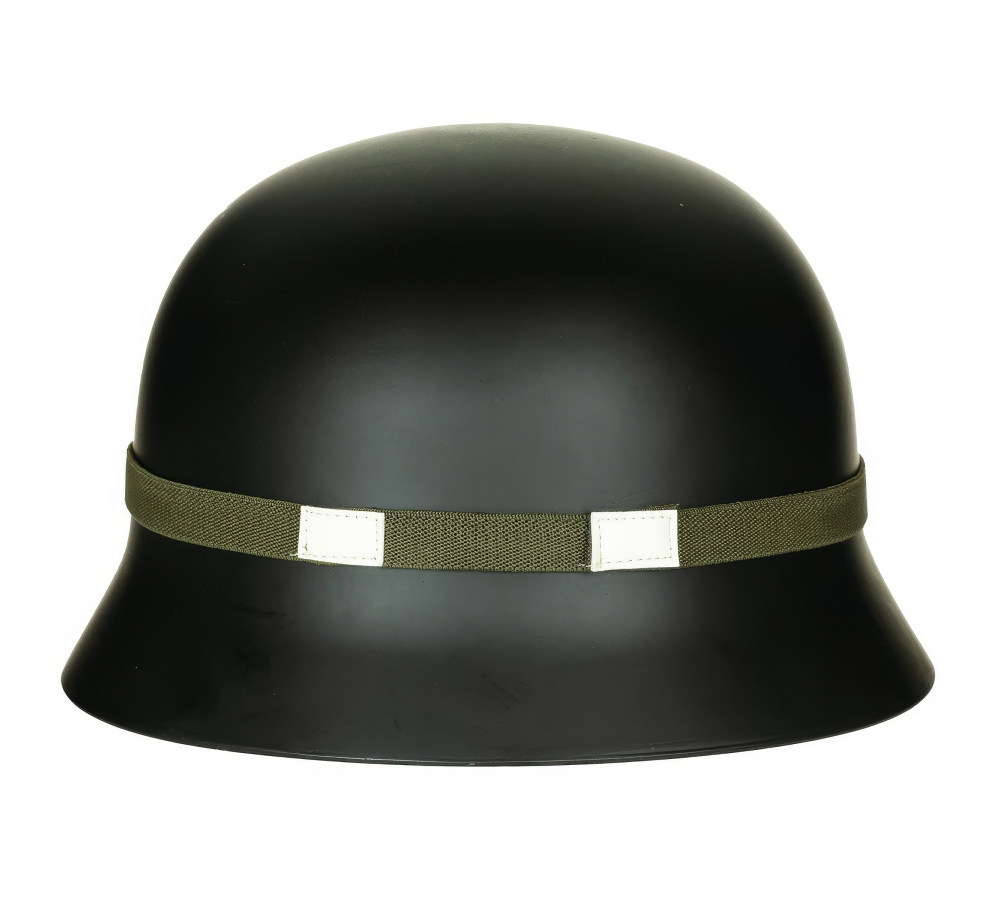 US Helmgummi oliv mit Leuchtpunkten