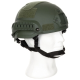 US Helm "MICH 2002" Rails oliv ABS-Kunststoff