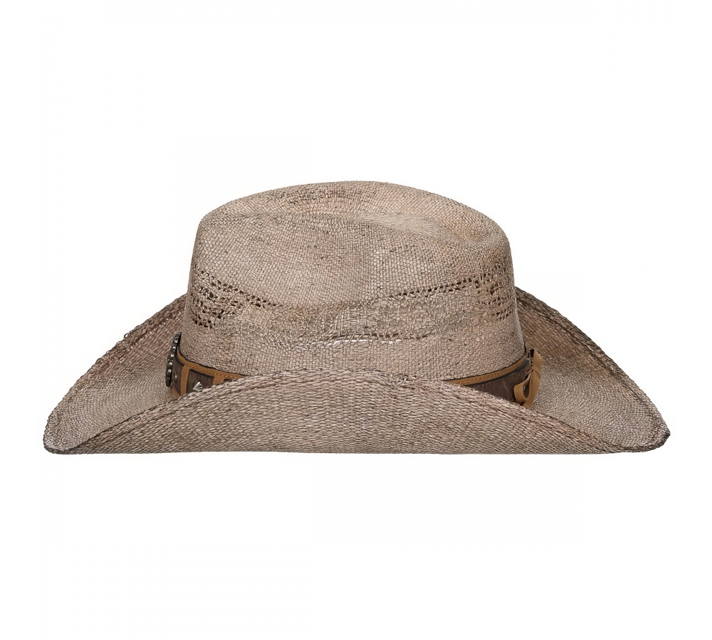 Strohhut "Colorado" mit Hutband braun