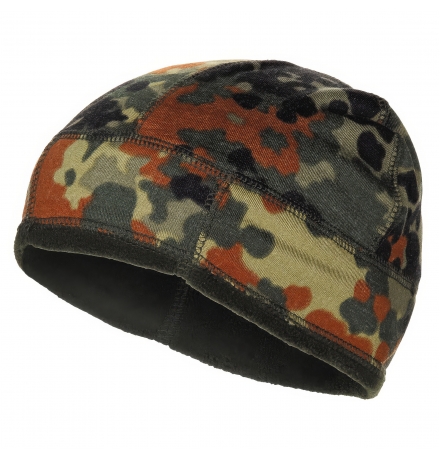 BW Mütze Fleece flecktarn