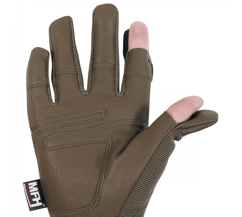 Taktické rukavice Mission coyote tan