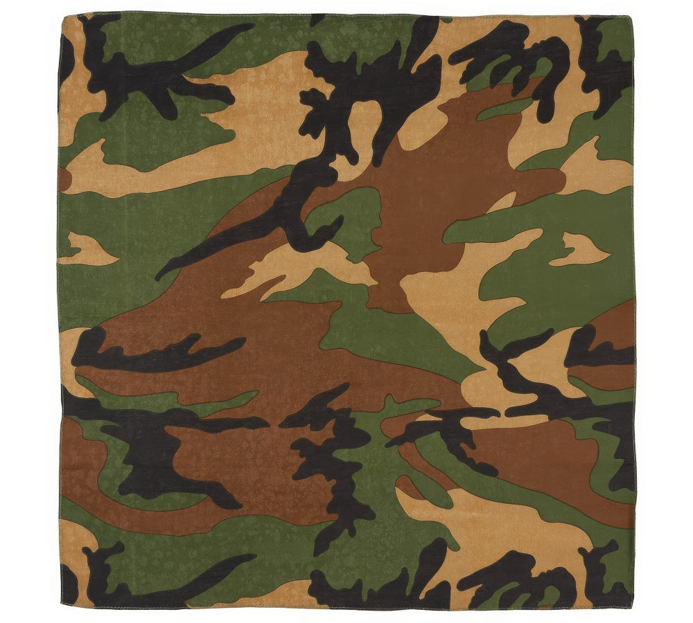 Bandana woodland ca. 55 x 55 cm Baumwolle