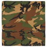 Bandana woodland ca. 55 x 55 cm Baumwolle