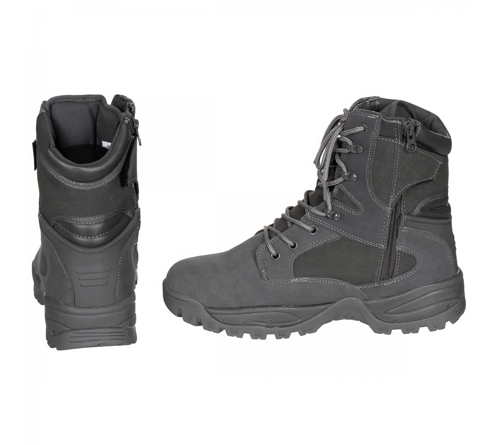 Stiefel "Mission" Cordura gefüttert urban grau