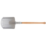 NO Snow Shovel dismountable aluminium/wood