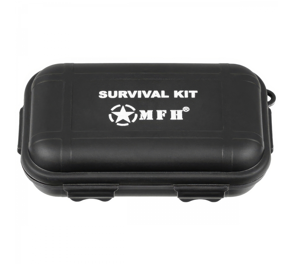 Survival Kit small 22-part black