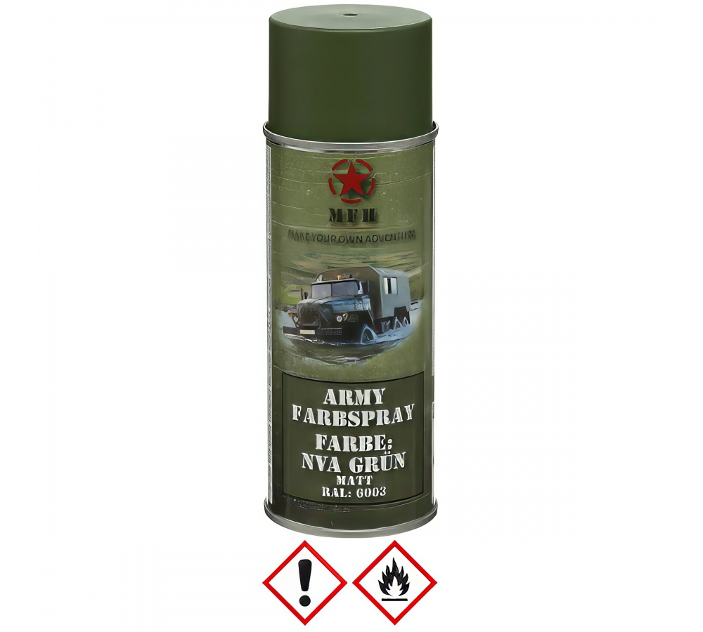 Army Farbspray NVA GRÜN matt 400 ml