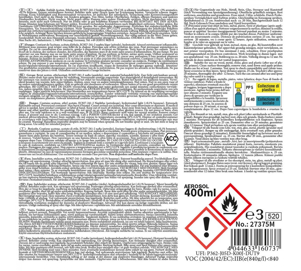 Army Farbspray SIGNALGELB 400 ml