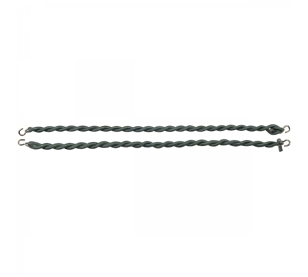 Elastic Straps for Pants with metal hooks OD green