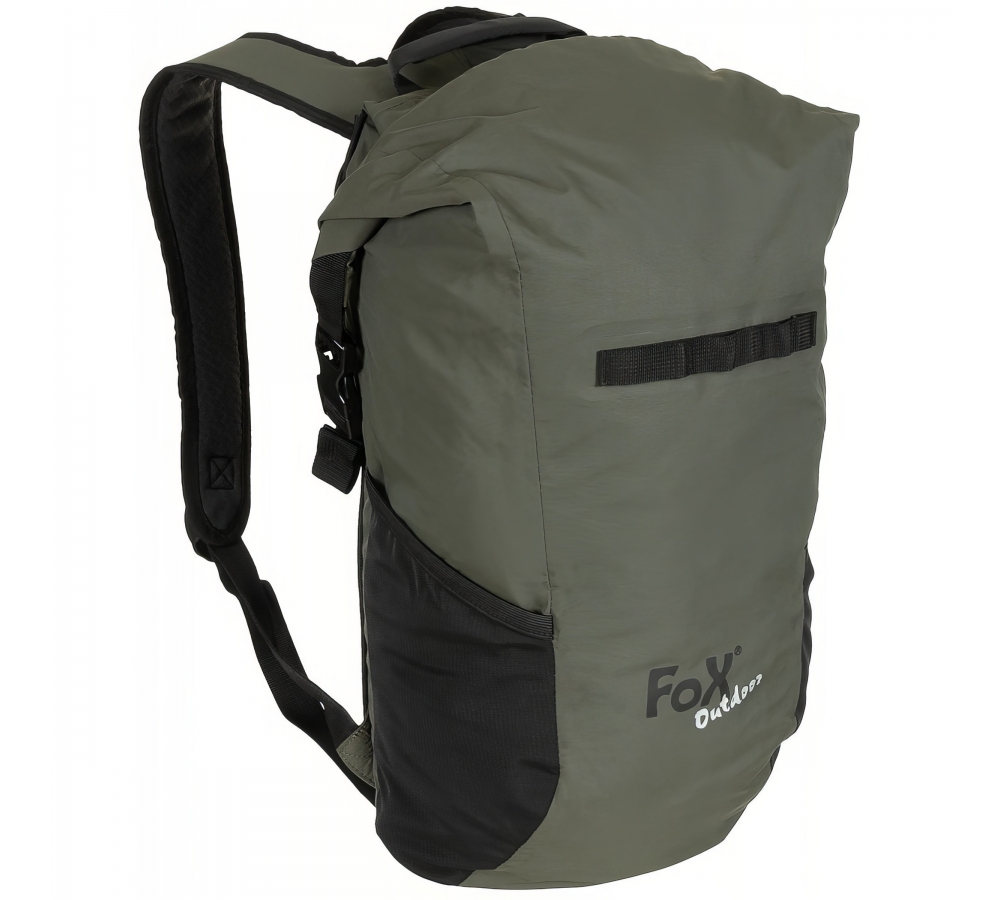 Zaino Dry Pak 18 oliva impermeabile
