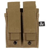 Magazine Pouch double small "MOLLE" coyote tan