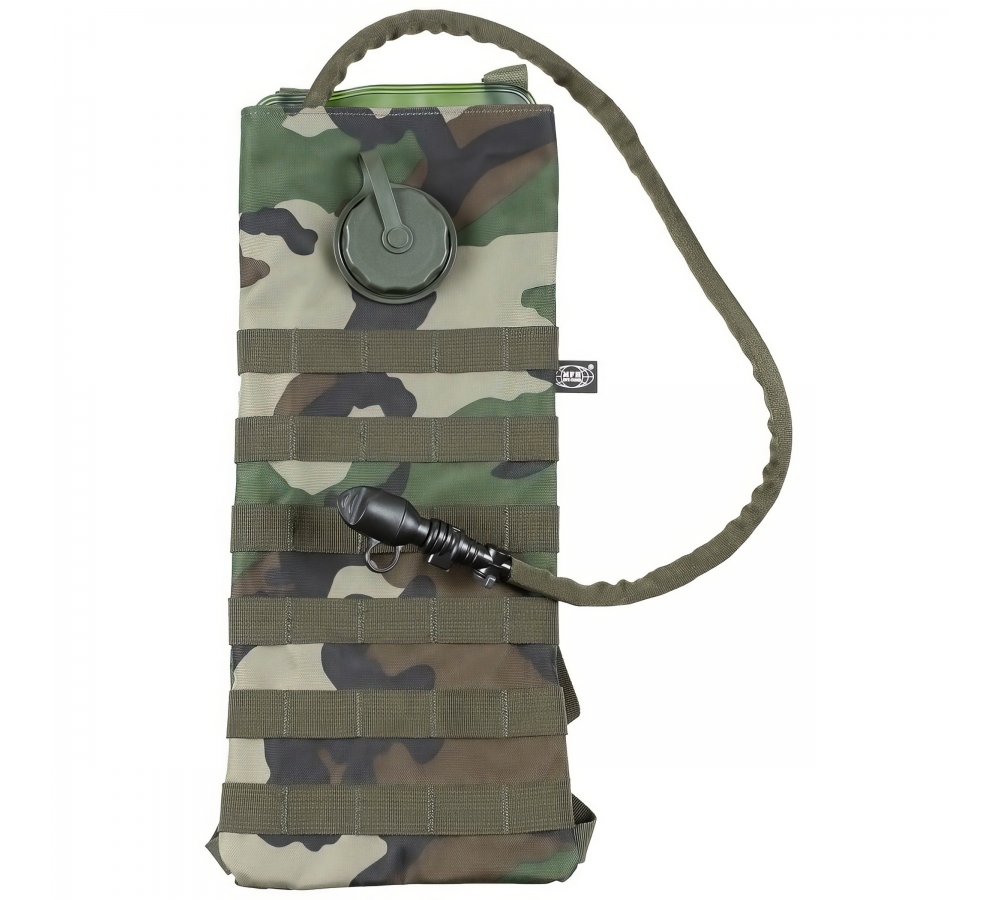 Trinksystem "MOLLE" 2,5 l mit TPU-Beutel woodland