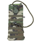 Trinksystem "MOLLE" 2,5 l mit TPU-Beutel woodland