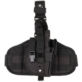Pistolenbeinholster "MOLLE" rechts schwarz