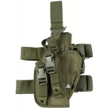 Leg Holster OD green right