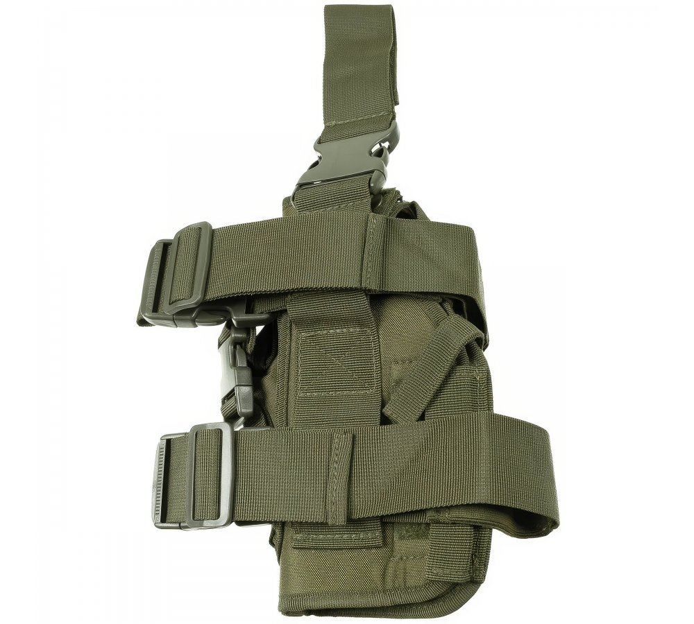 Leg Holster OD green right