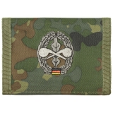 BW Geldbörse flecktarn "ABC-Abwehr"