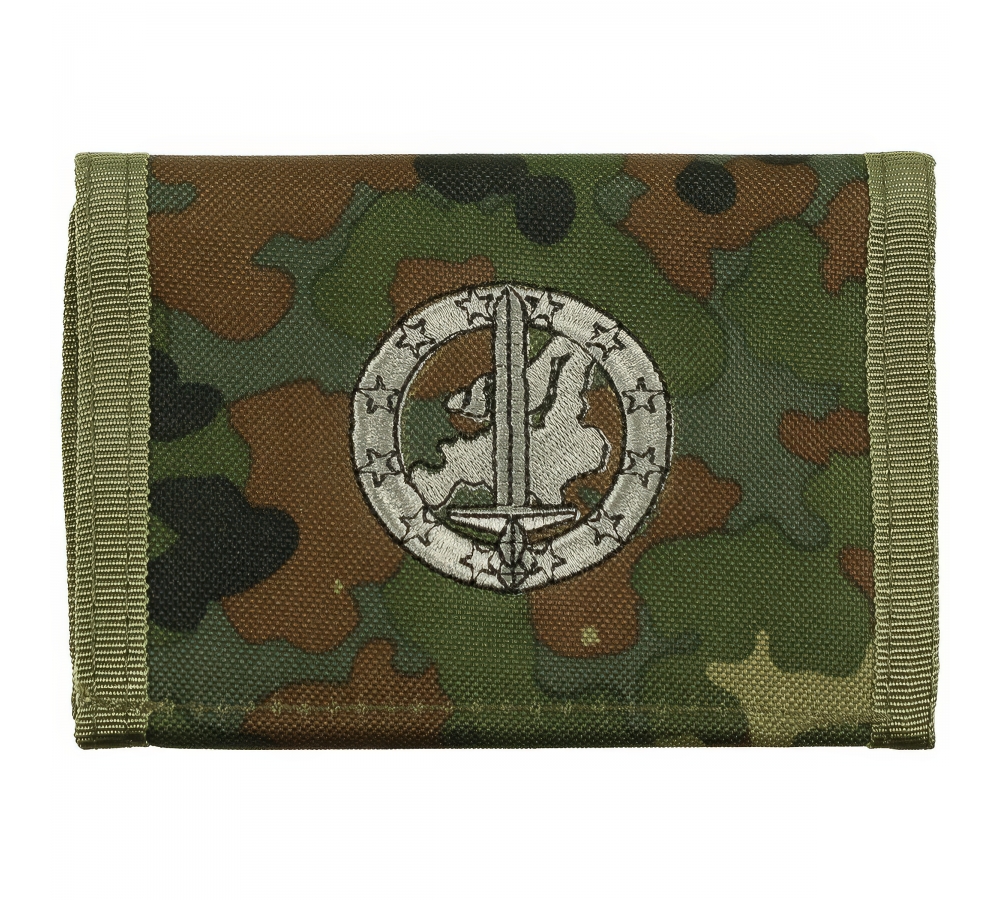 BW Geldbörse flecktarn Eurocorps