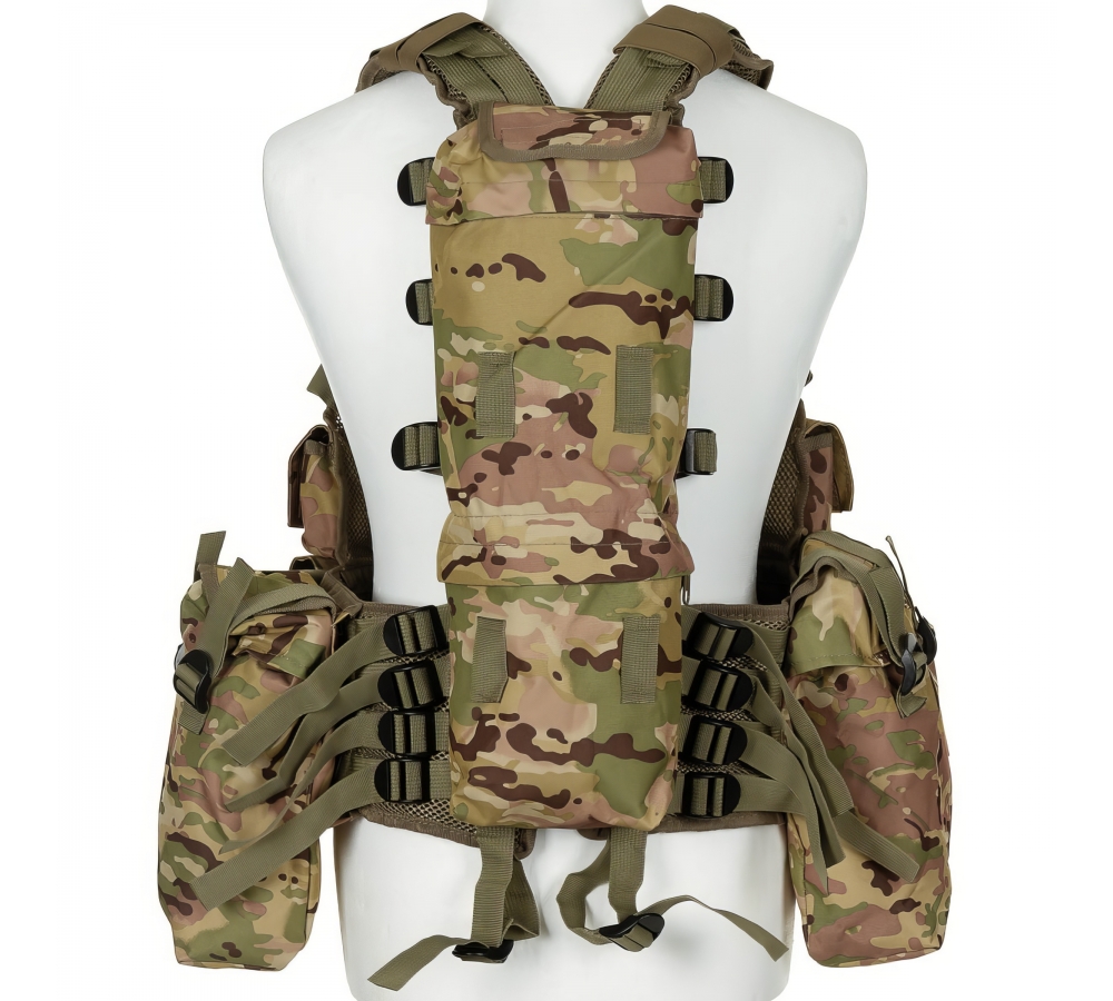 Tactical Weste div. Taschen operation-camo