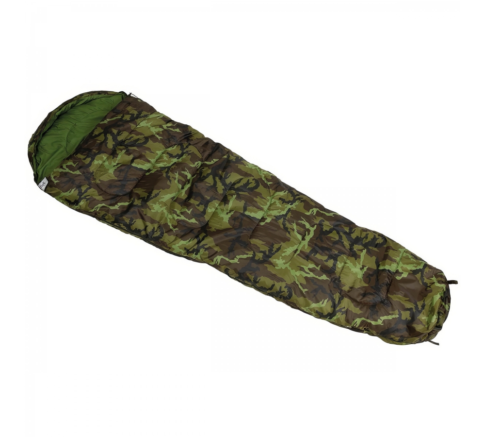 Mumienschlafsack M95 CZ tarn 2-lagige Füllung