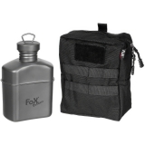 Trinkflasche Titan ca. 1 l mit Tasche
