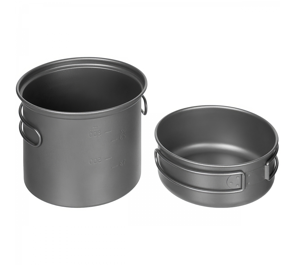 Kochgeschirr Titan Topf Pfanne