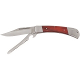 Klappmesser "Hunter" mit Metallgriff und Holzeinlage – FoxOutdoor