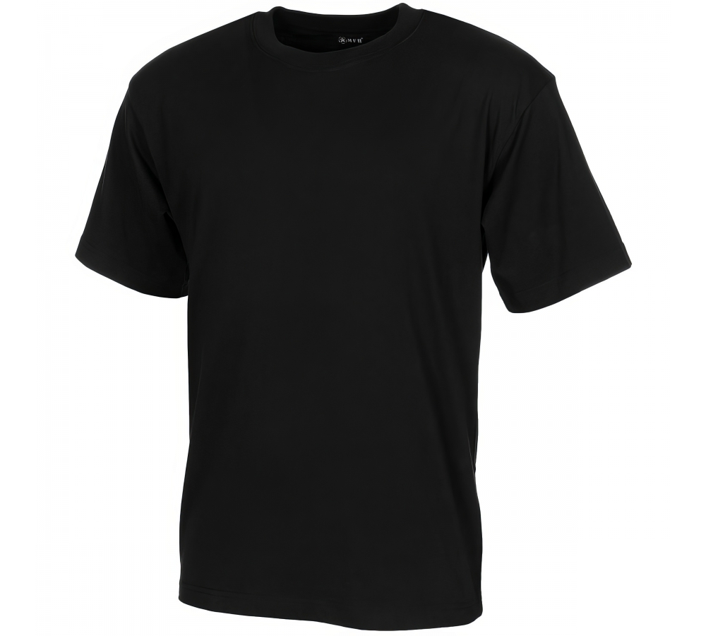 US T-Shirt short-sleeved black 170 g/m²