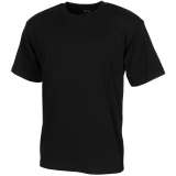 US T-Shirt short-sleeved black 170 g/m²