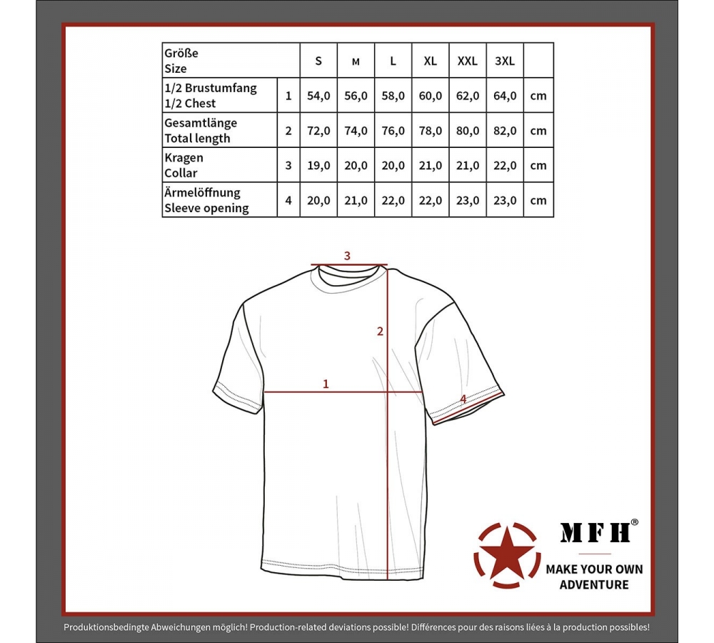 US T-Shirt short-sleeved grey 170 g/m²