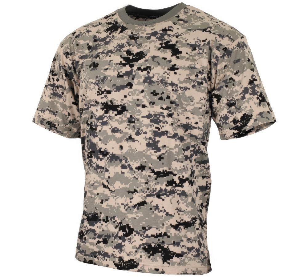 US T-Shirt halbarm digital urban 170 g/m²