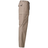 US Kampfhose BDU khaki Knie- und Gesäßverstärkung