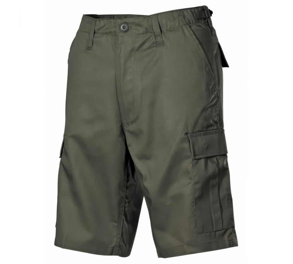 Bermudas BDU vert OD poches aux jambes