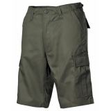 Bermudas BDU vert OD poches aux jambes