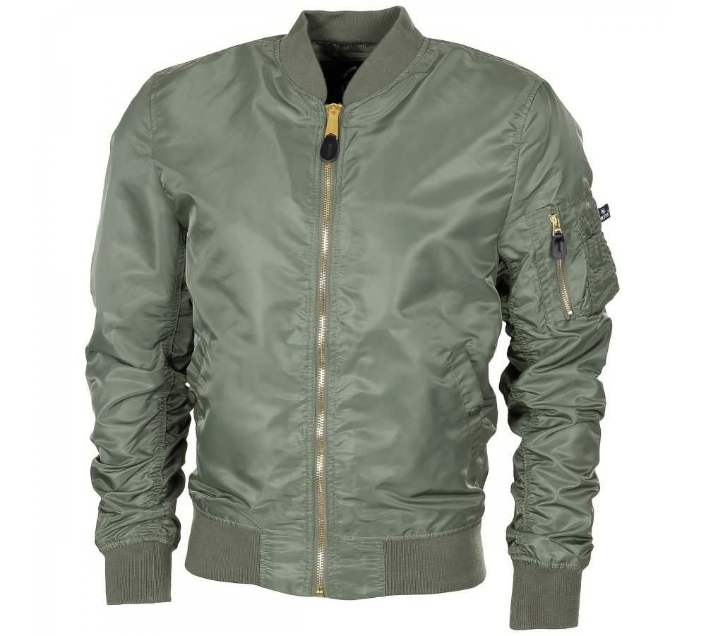Veste US Airforce MA1 vert OD
