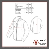 Chaqueta de Vuelo US CWU negra tallas grandes