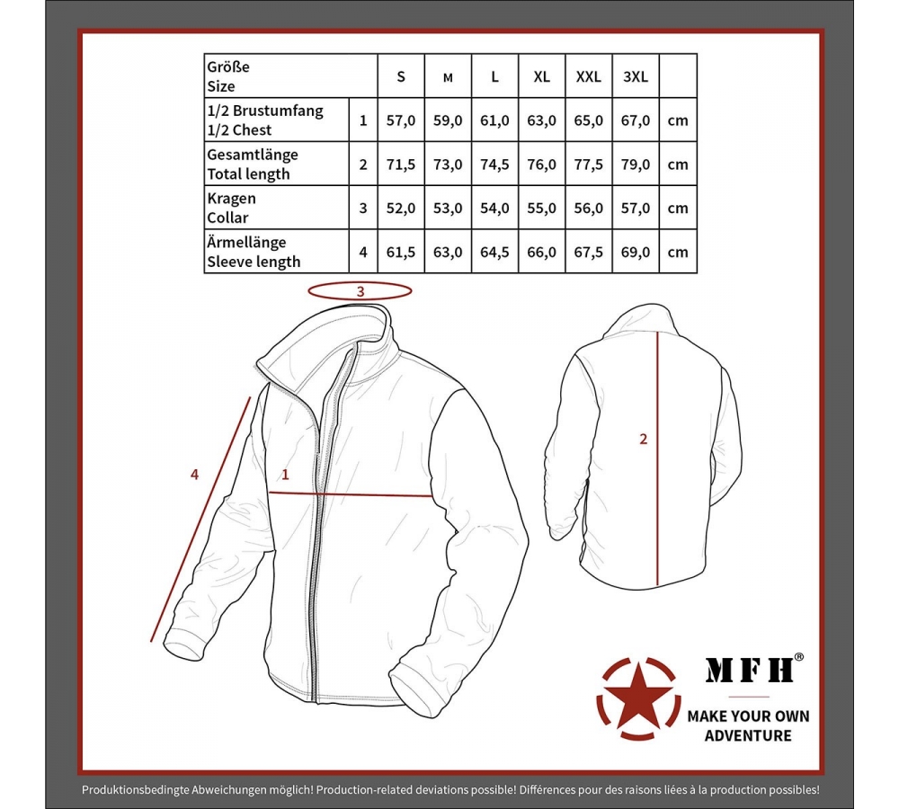 Veste en polaire Tactique vert OD