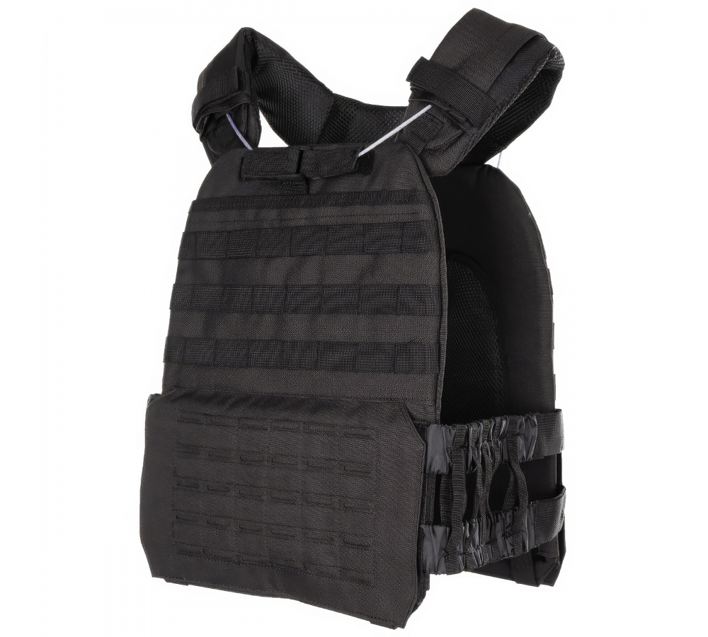 Tactical Weste "Laser MOLLE" schwarz