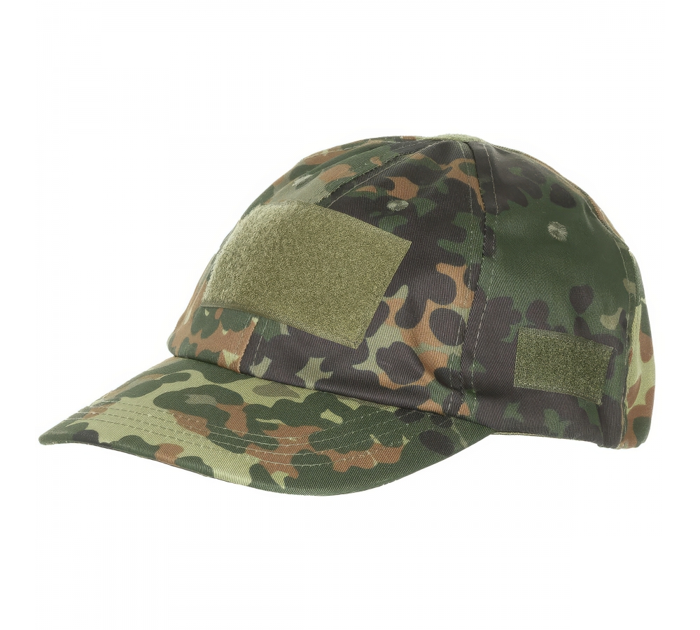 Einsatz-Cap mit Klett flecktarn