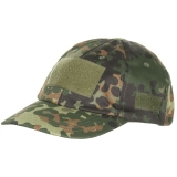 Einsatz-Cap mit Klett flecktarn
