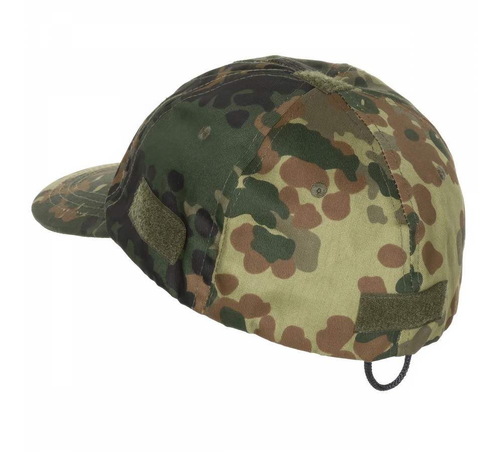 Einsatz-Cap mit Klett flecktarn