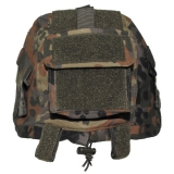 Helmbezug mit Taschen größenverstellbar flecktarn