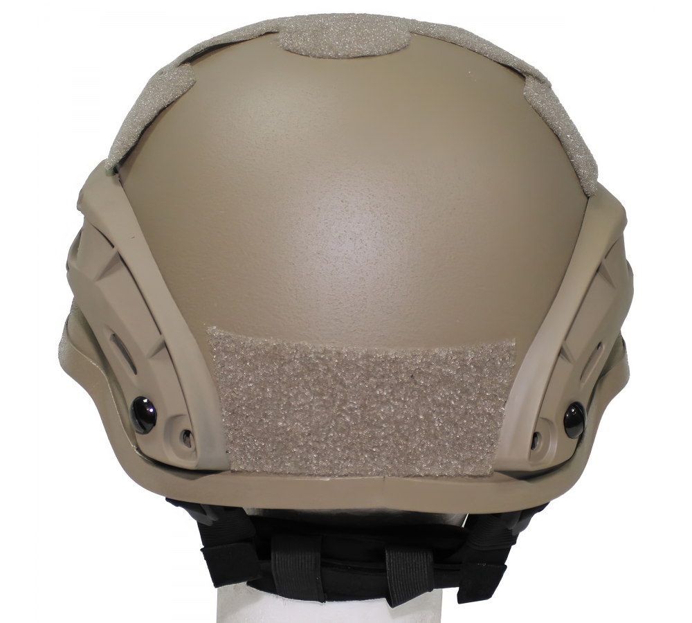 US Helm "MICH 2002" Rails coyote tan ABS-Kunststoff