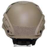 US Helm "MICH 2002" Rails coyote tan ABS-Kunststoff