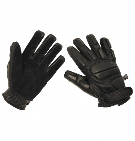 Guanti in pelle MFH "Protect", nero