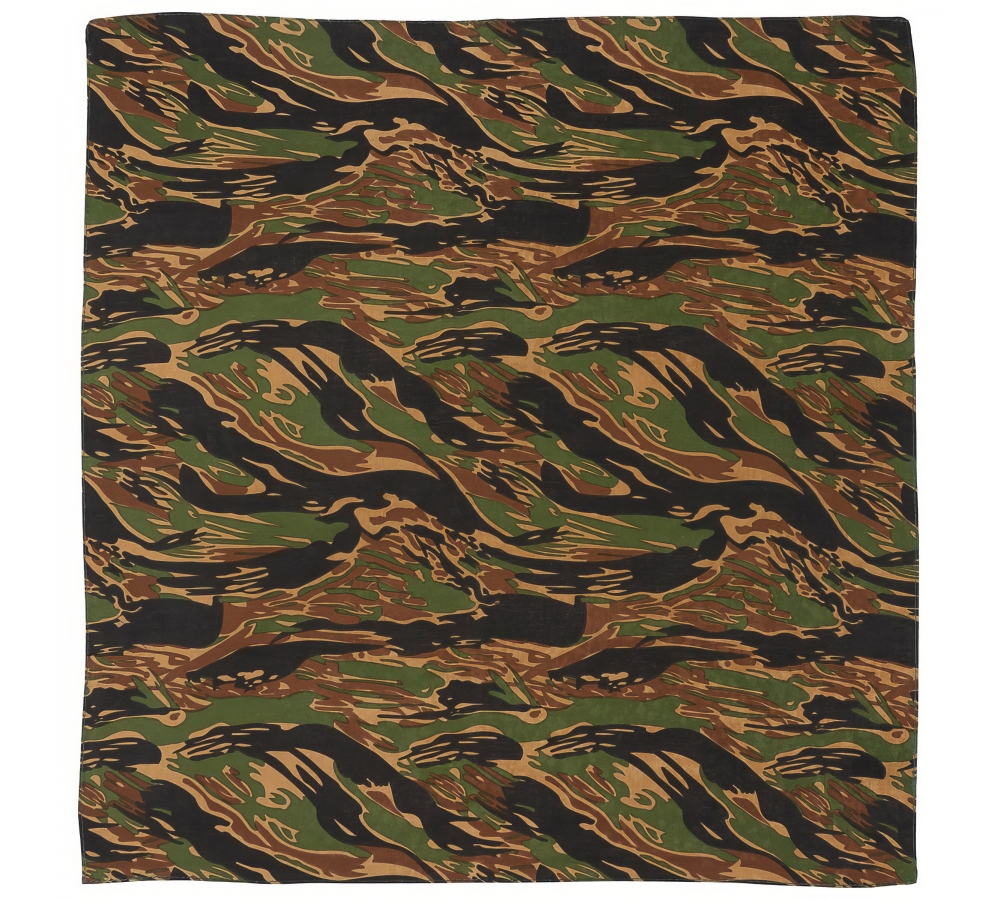 Bandana tiger stripe ca. 55 x 55 cm Baumwolle