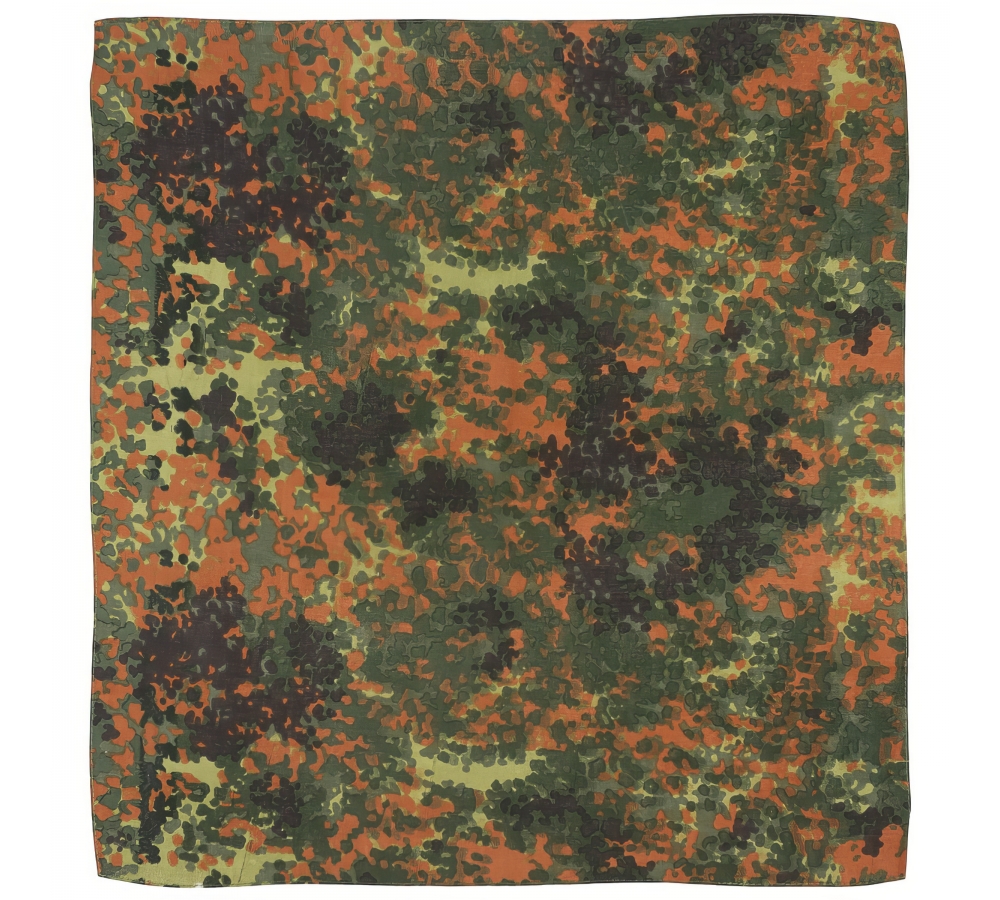 Bandana flecktarn ca. 55 x 55 cm Baumwolle