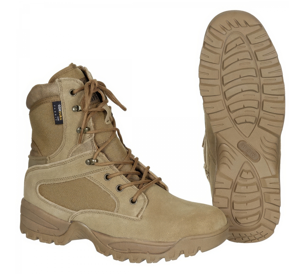 Botas Mission forradas de Cordura coyote tan