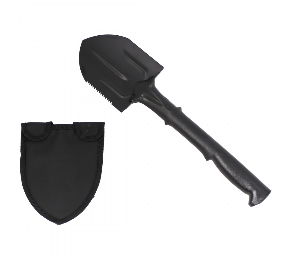 Polní lopatka, nylonová rukojeť, pouzdro, 44 cm – MFH