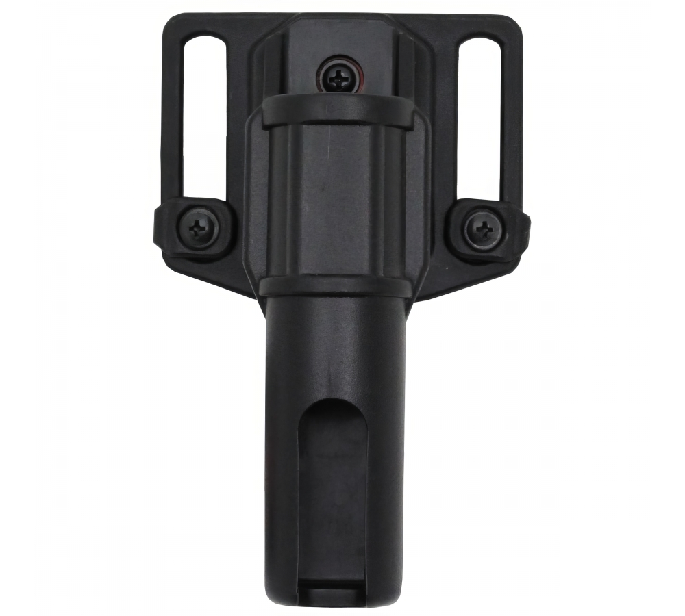 Schlagstockhalter 12 cm drehbar schwarz